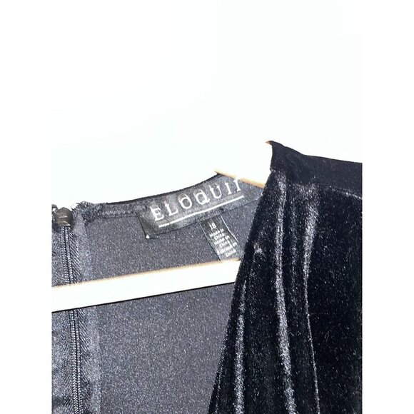 Eloquii Black Maxi Dress - Picture 5 of 13